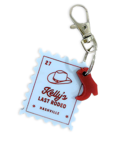 Stamp keychains
