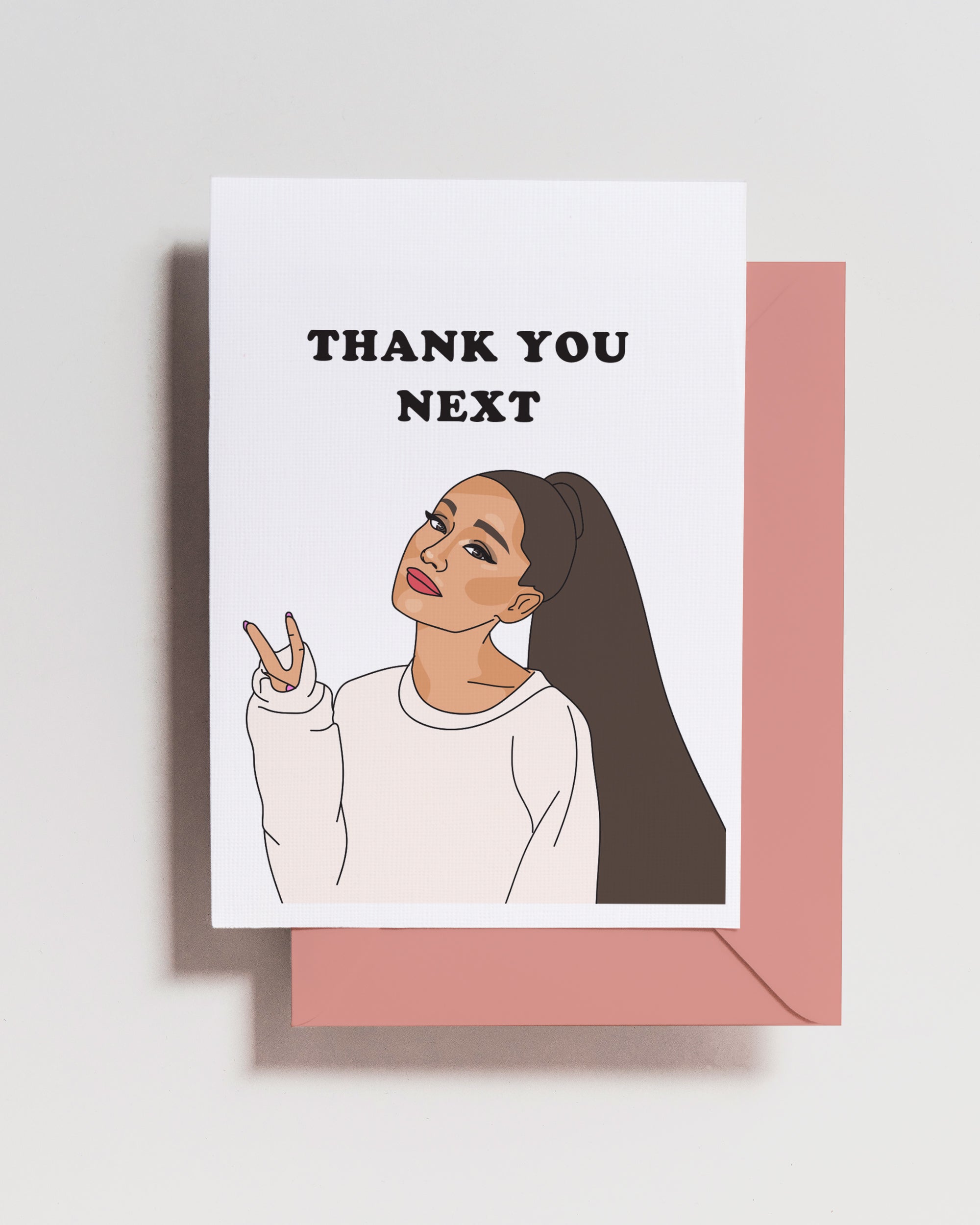 Ariana Grande Thank You Card Ariana Grande Thank You Card