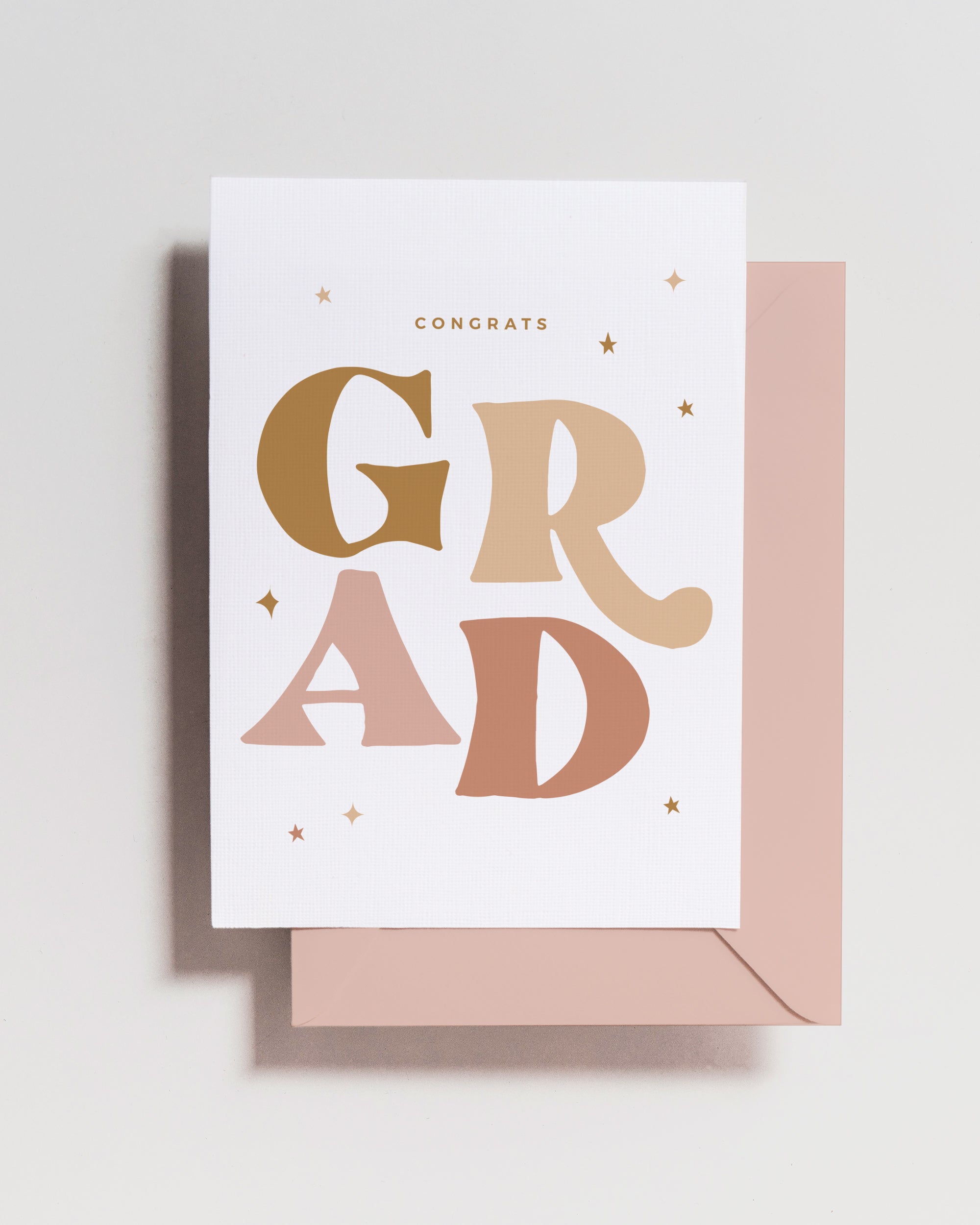 congrats grad printable cards Congrats Grad Card Pink
