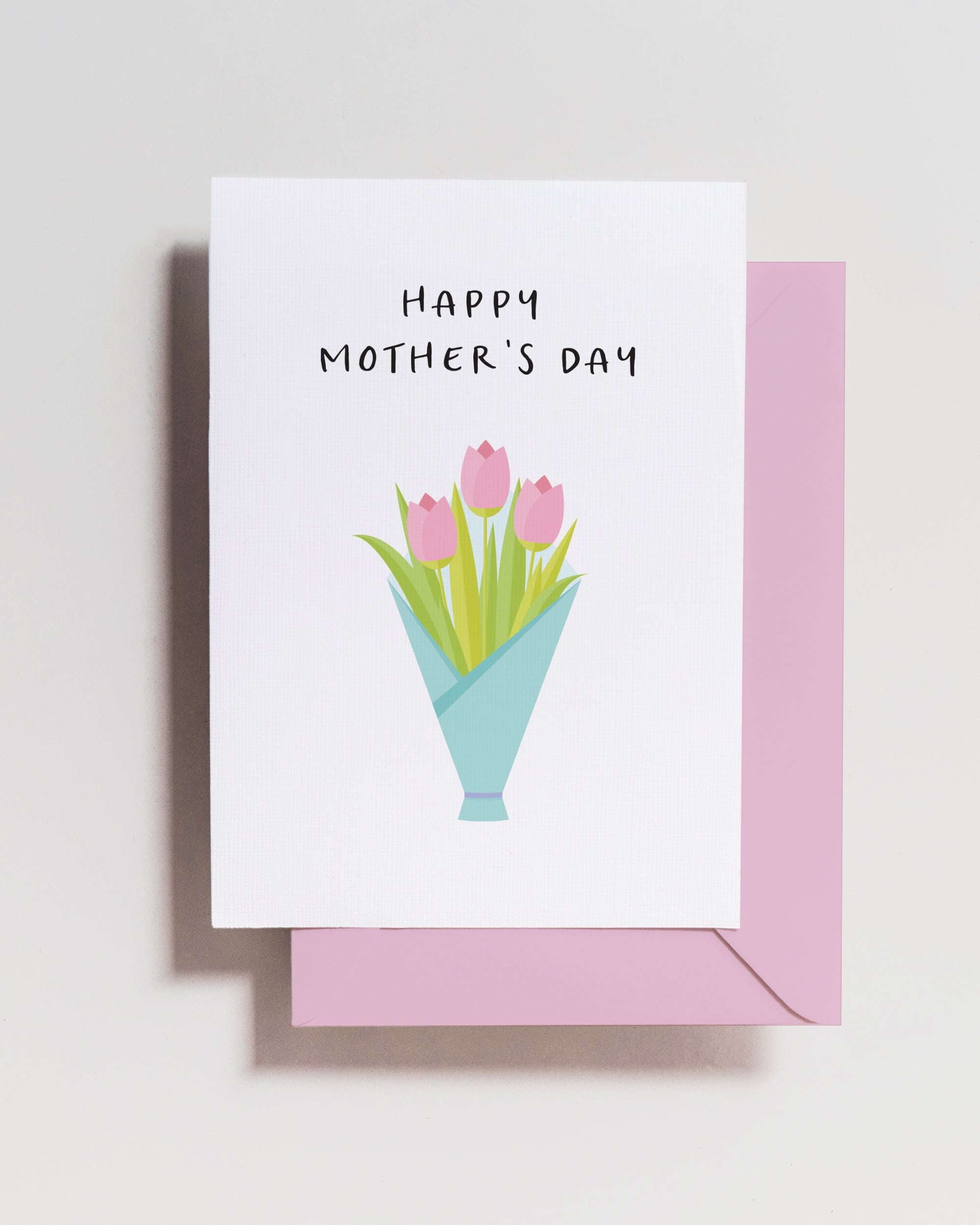 Mom Tulips Card