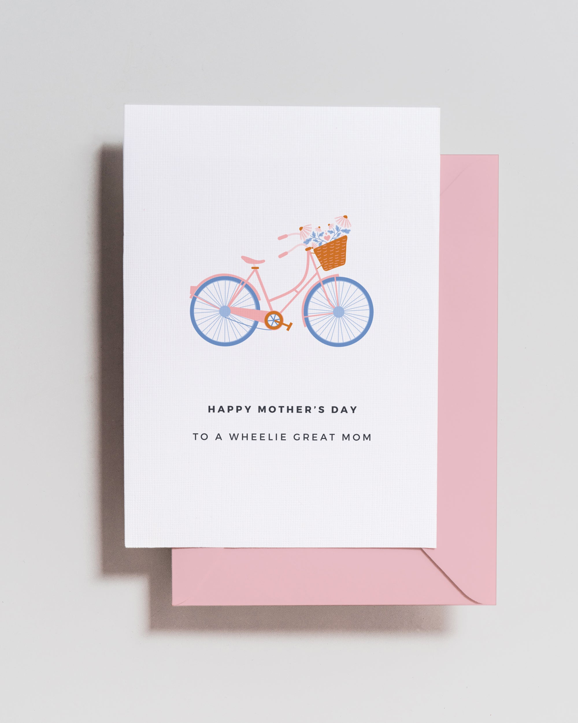 Bike Pun Mom Card