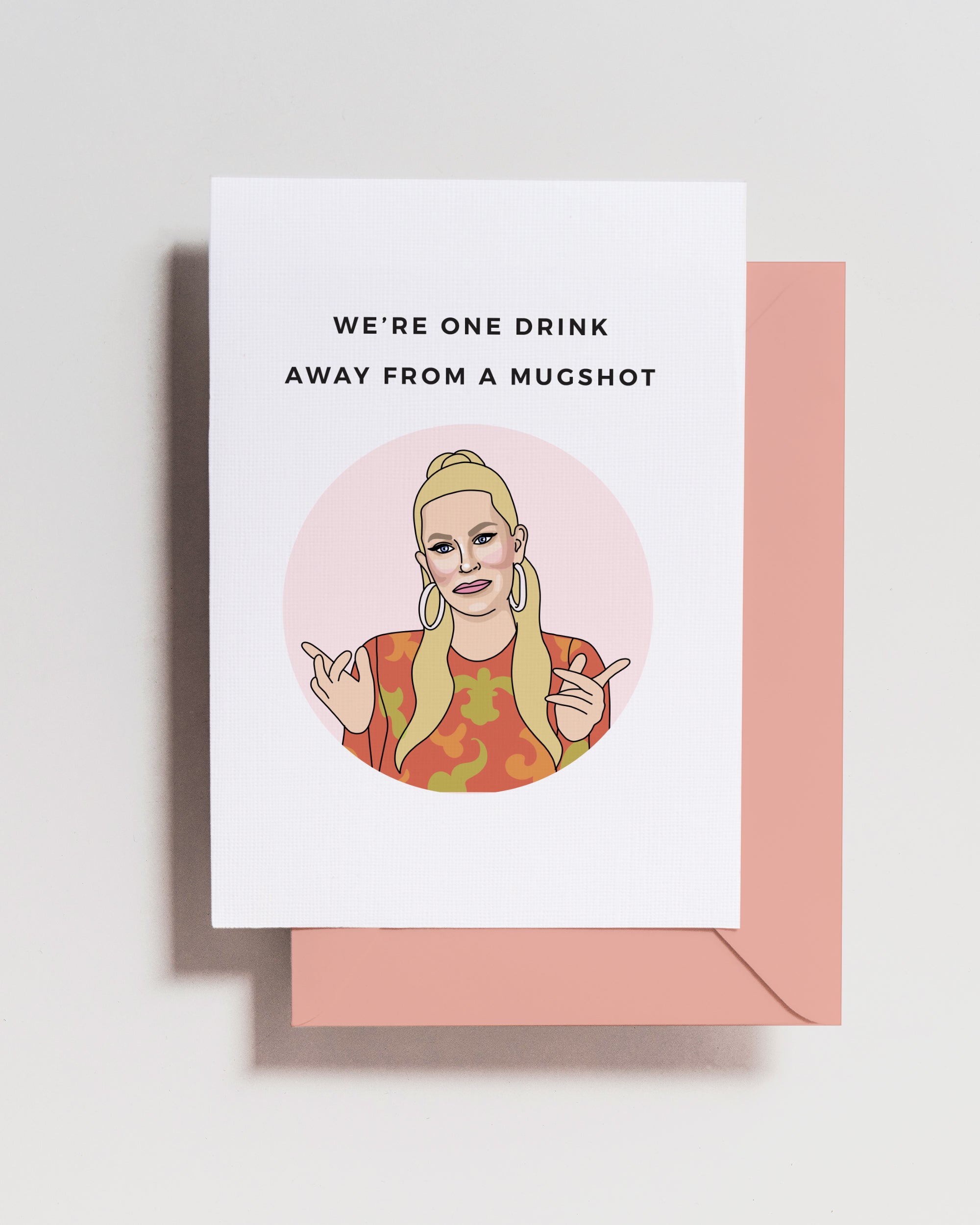 Leah Mcsweeney Mugshot Card Haven Print Co.