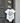 White Baby Sleeping Door Sign – Personalized Nursery Hanger – additional view