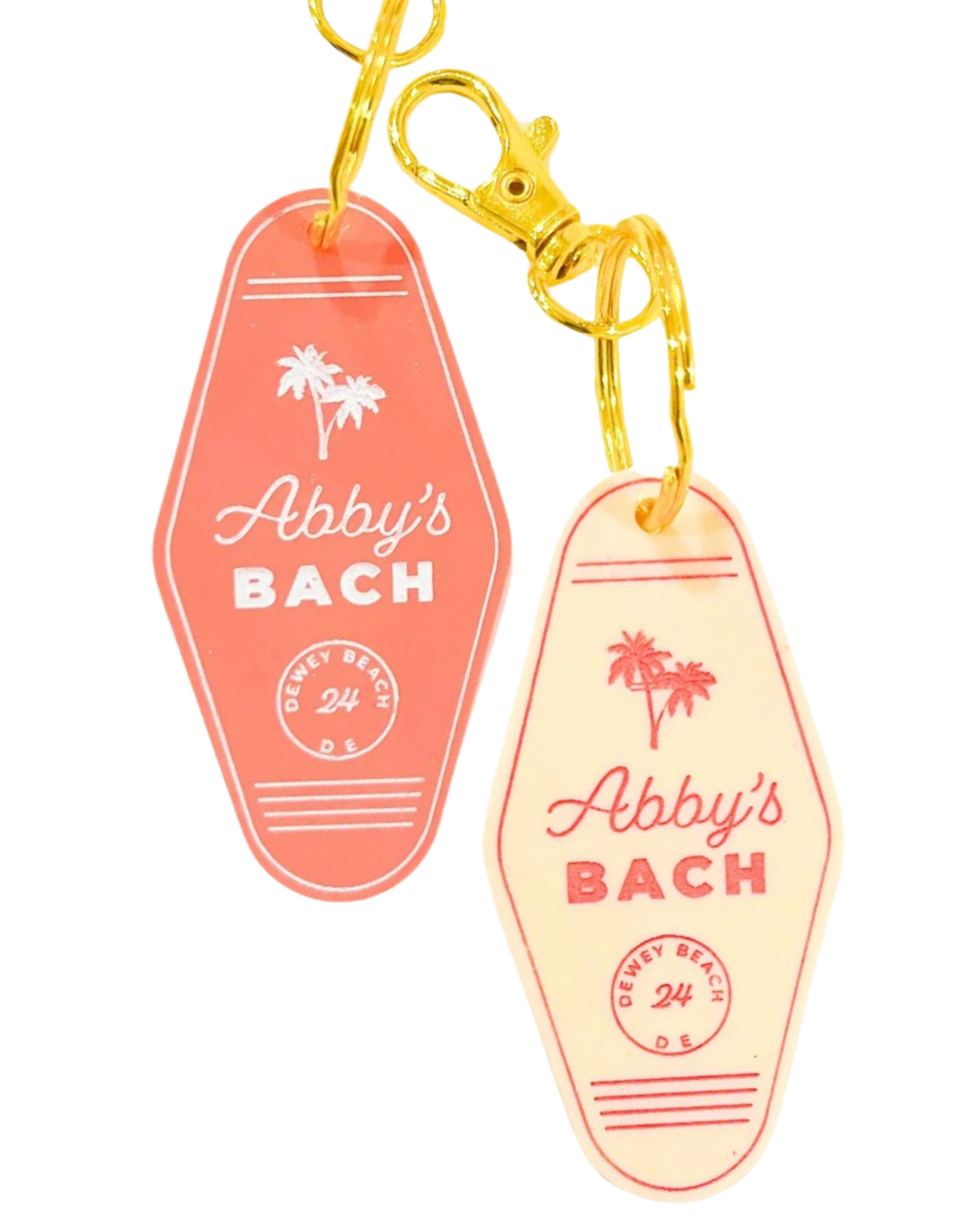 Custom Bachelorette Keychains