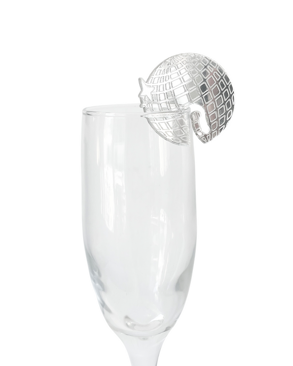 Disco Ball Acrylic Drink Markers
