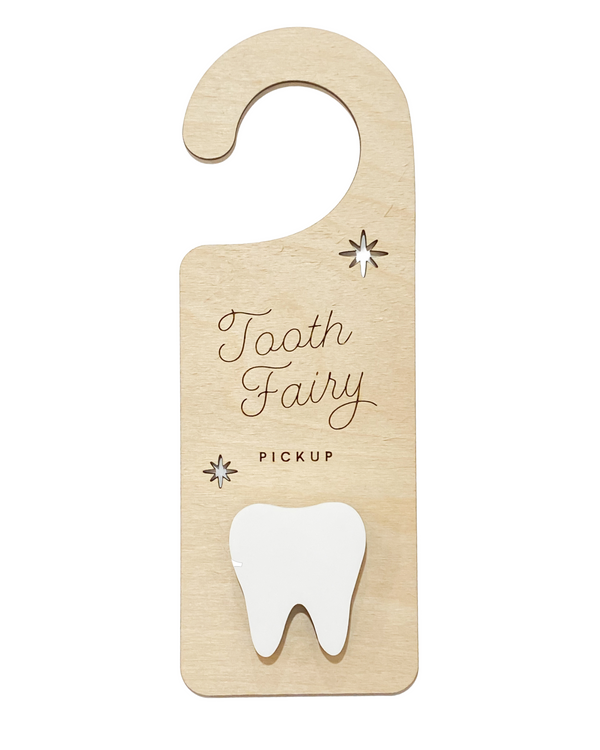 Tooth Fairy Door Hanger • Wood