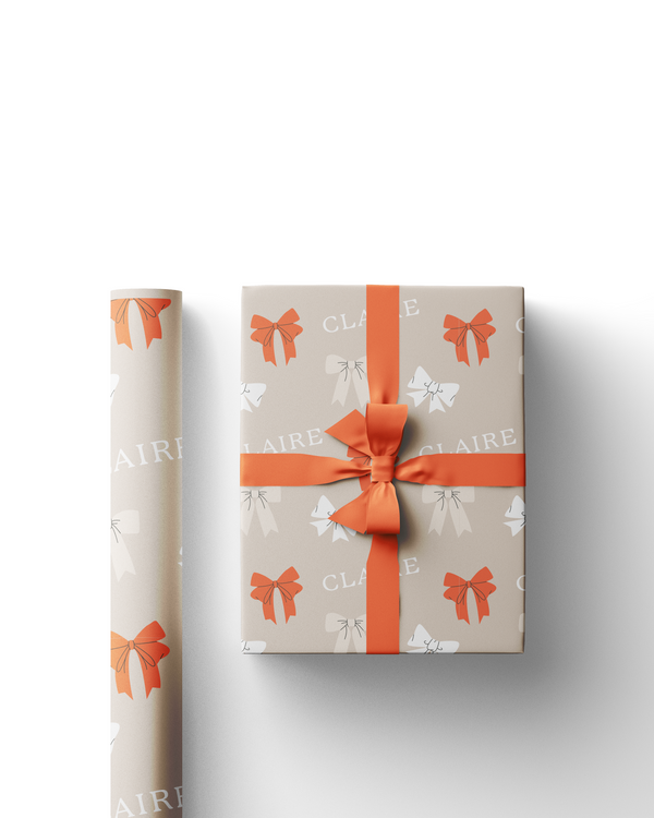 Baby Shower Design Custom Wrapping Paper