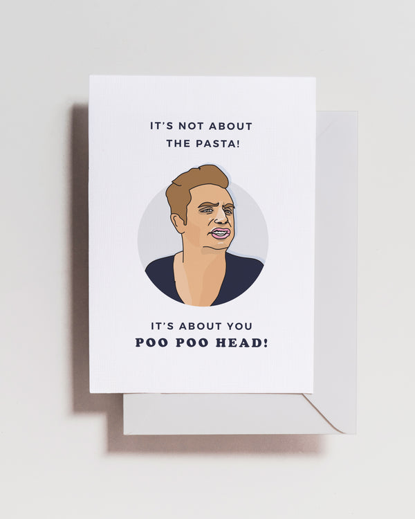 Poo Poo Head Vanderpump Card