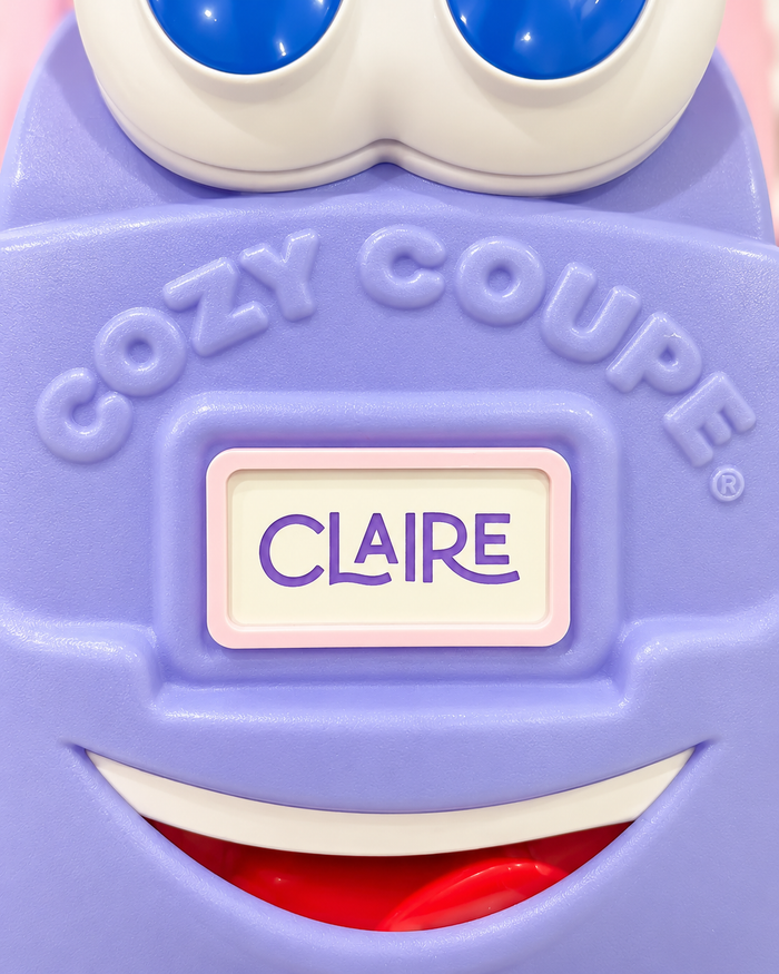 Cozy Coupe License Plate