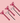 Pink Bow Drink Stirrer Set of 5