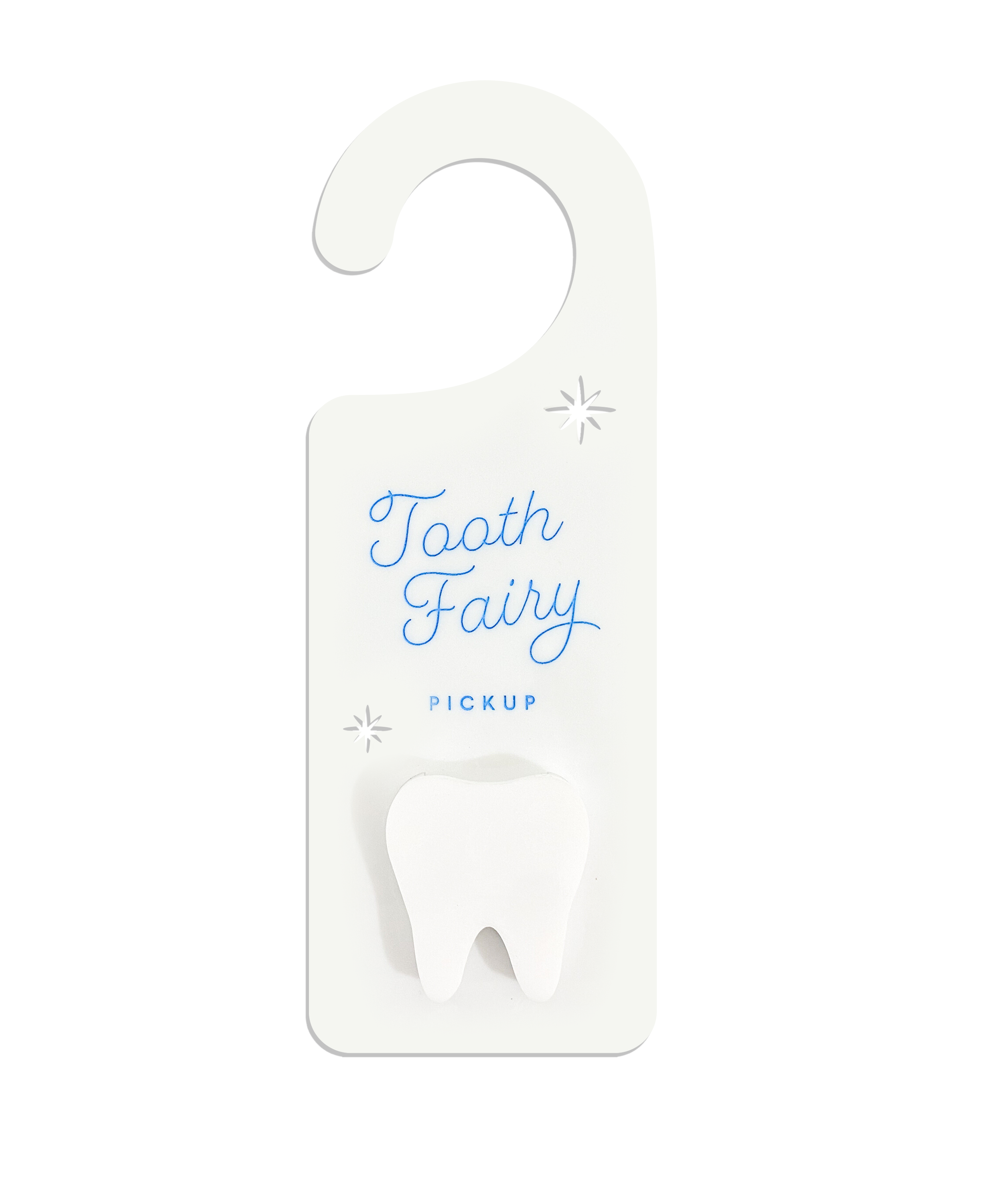 Tooth Fairy Door Hanger • White