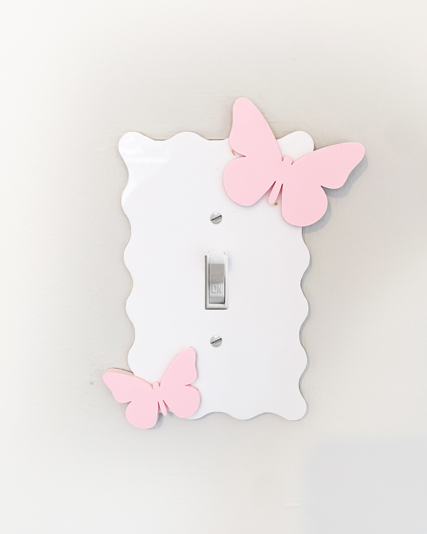 Butterfly Wave Switch Plate Cover