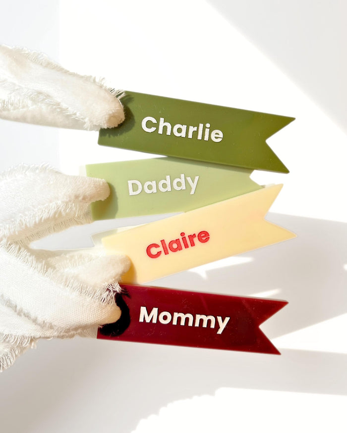 Stocking Name Tags