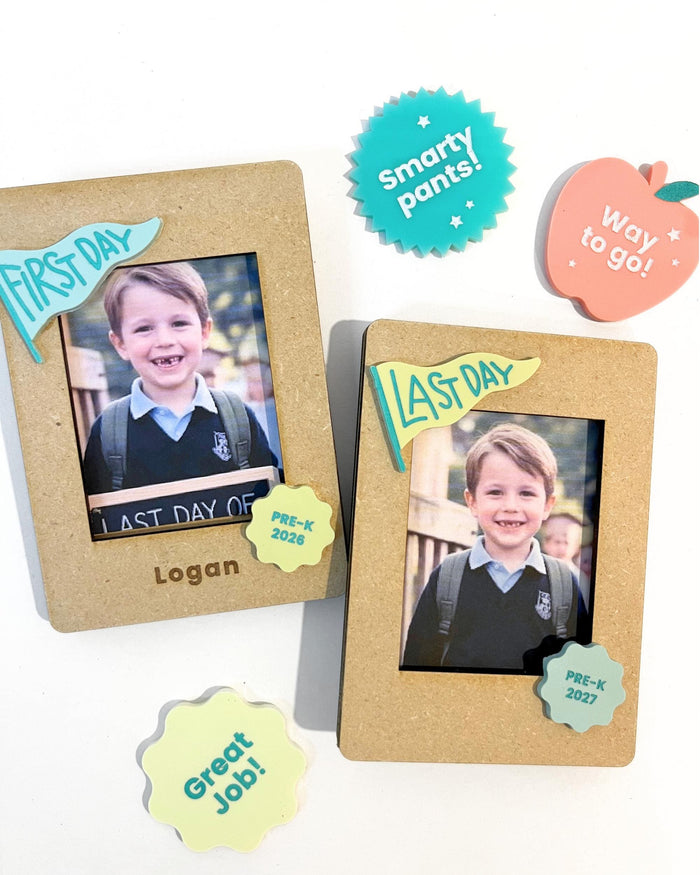 First & Last Day Magnet Frames