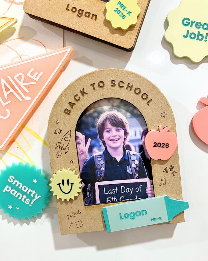 Back to School Magnet Frame