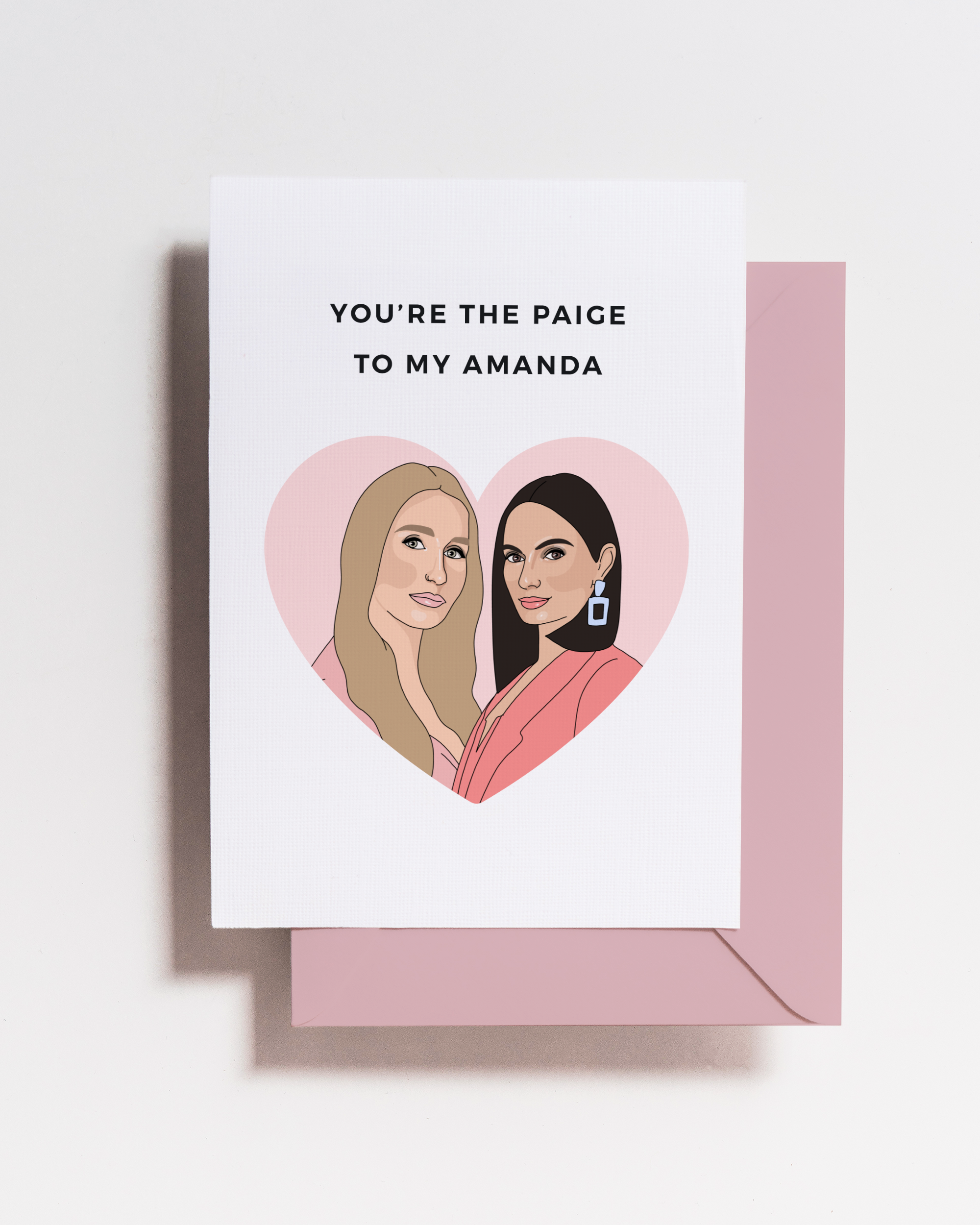 Paige + Amanda Card