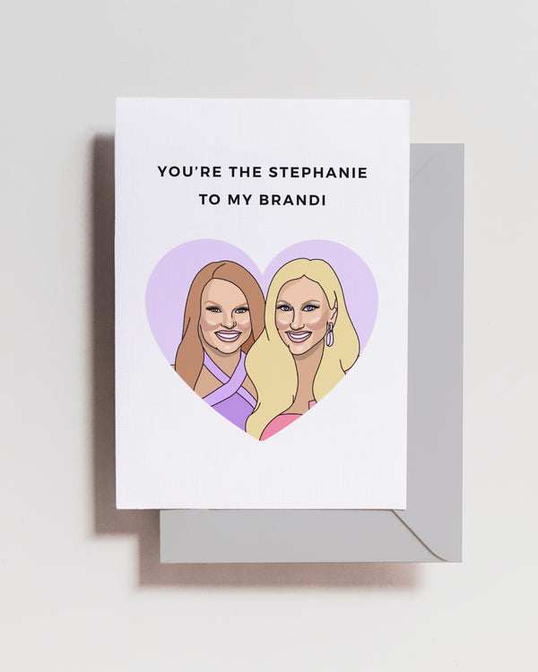 Brandi + Stephanie Card