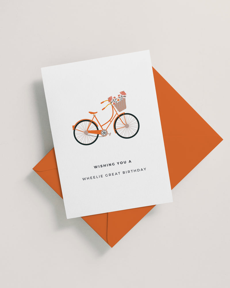Bike Birthday Card