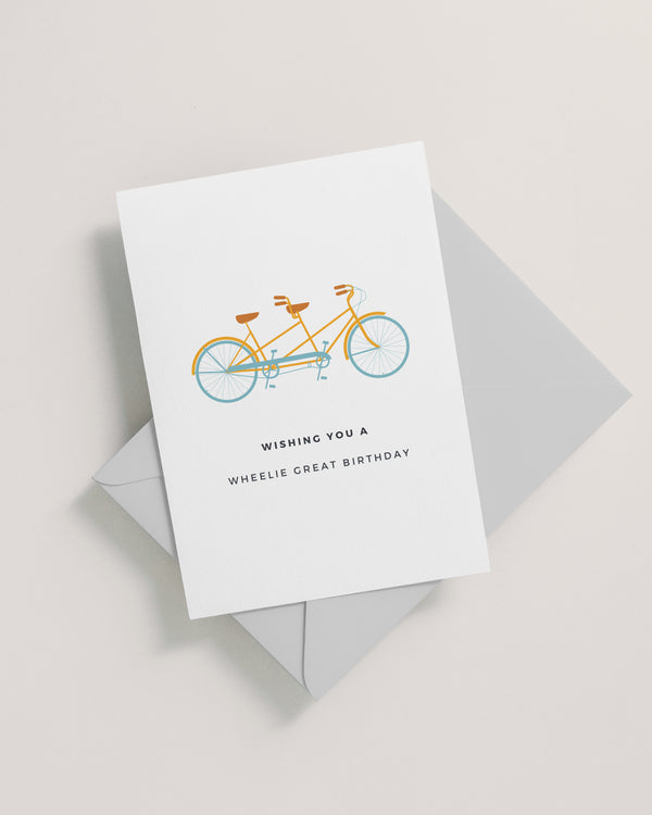 Bike Birthday Card