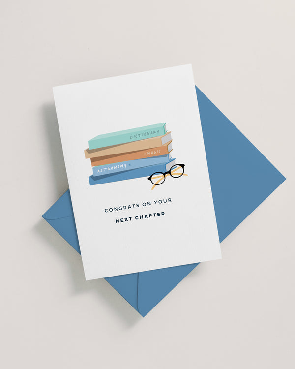 Graduation Books Card