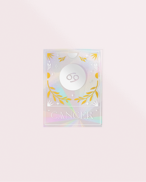 Zodiac Sign Suncatcher Decal – Custom Rainbow Window Sticker