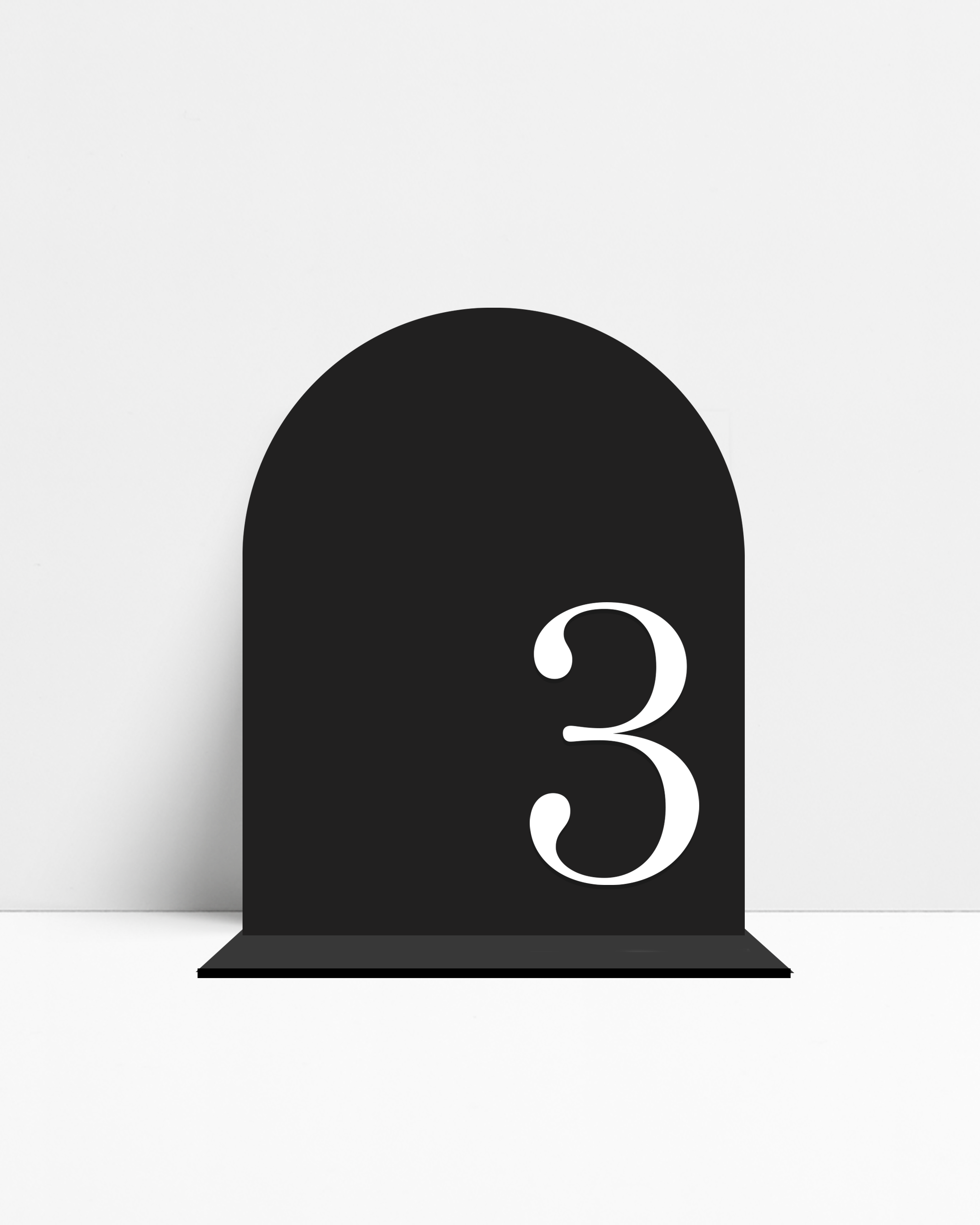 Classic Arch Table Numbers