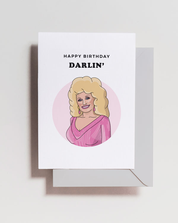 Dolly Parton Birthday Card
