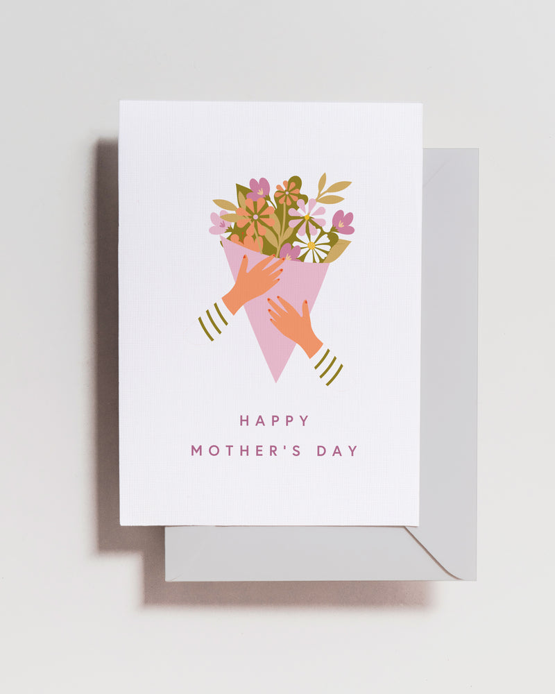 Mom Flowers Card