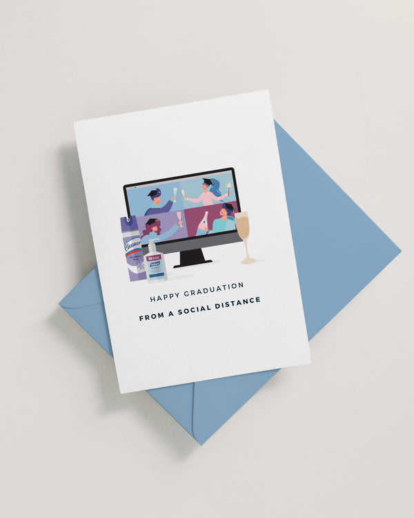 Graduation Zoom Card