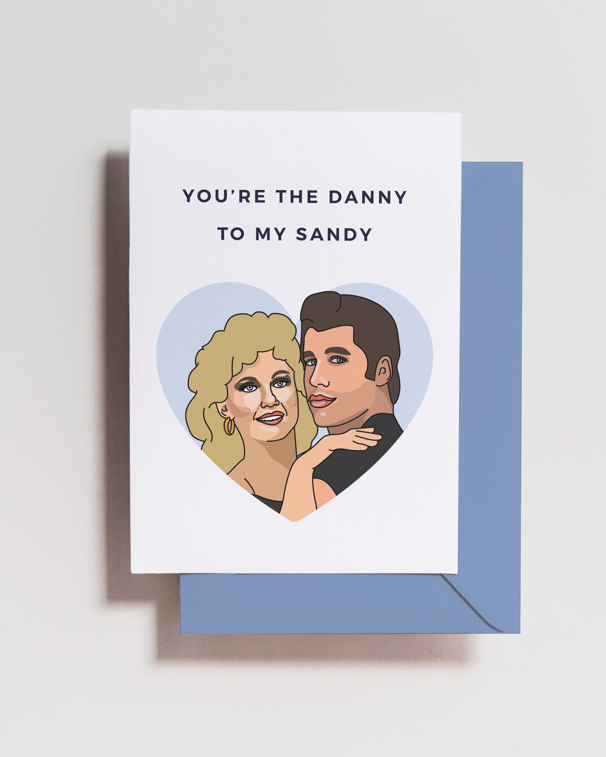 Grease Couple Card