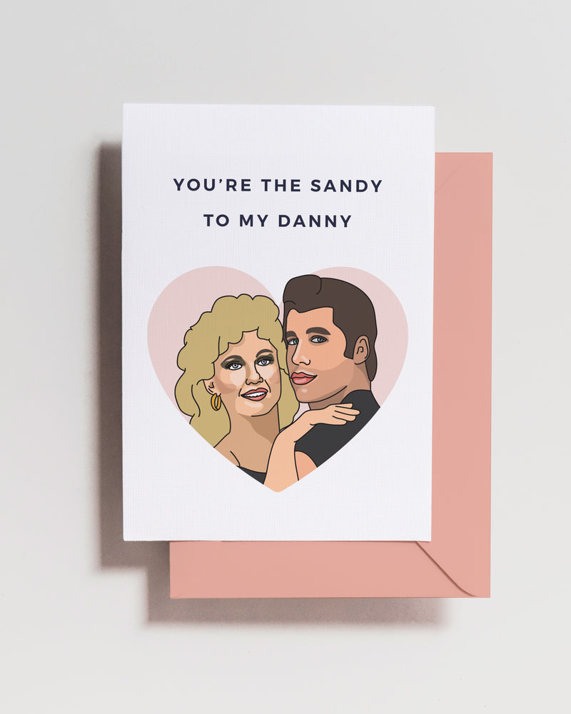 Grease Couple Card