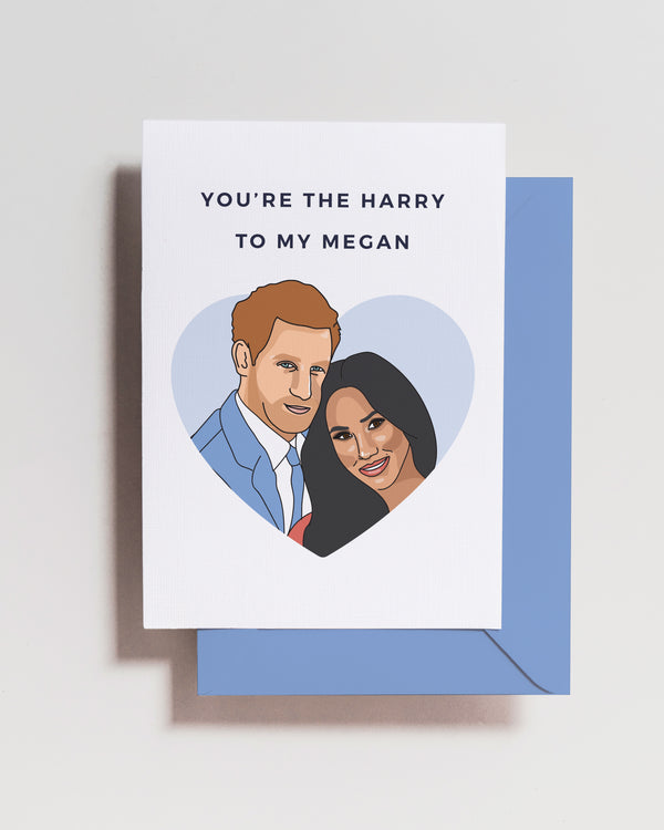 Harry + Megan Couple Card