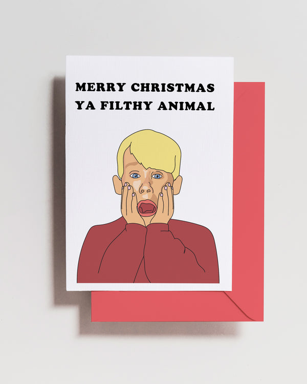 Home Alone Christmas Card