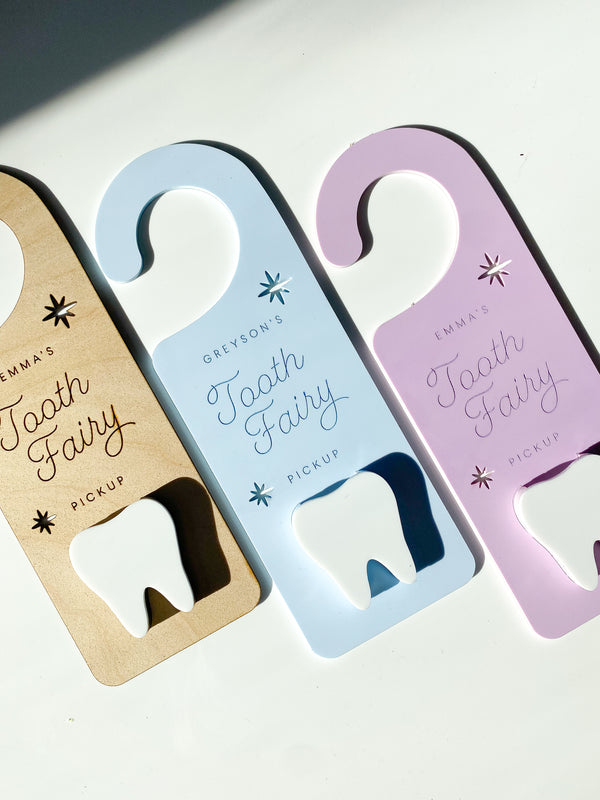 Custom Tooth Fairy Door Hanger