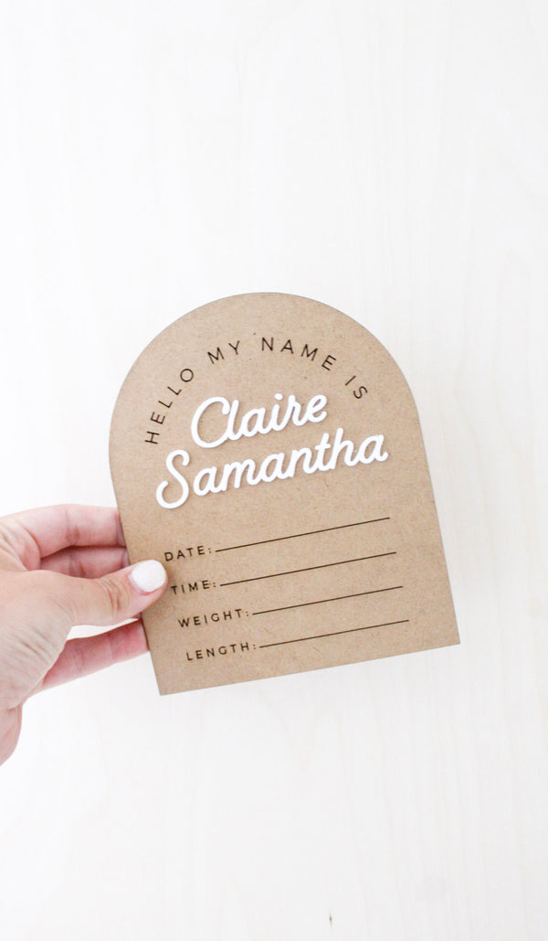 Baby Name Sign