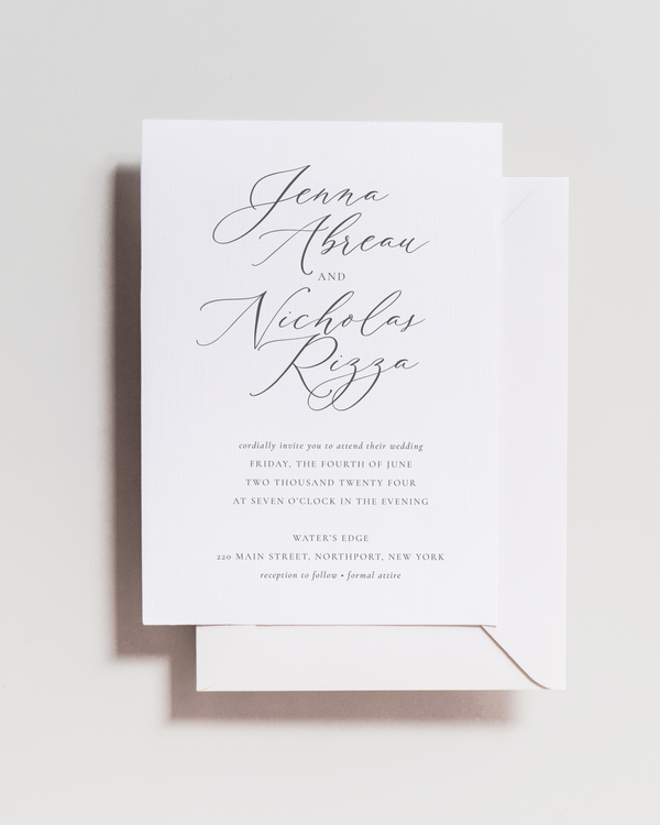 Claire • Wedding Invitation