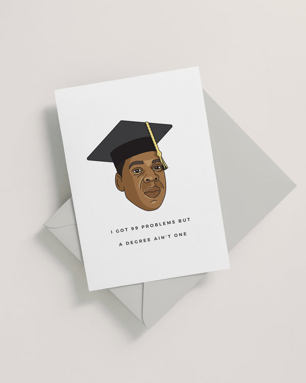 Jay-Z Graduation Card