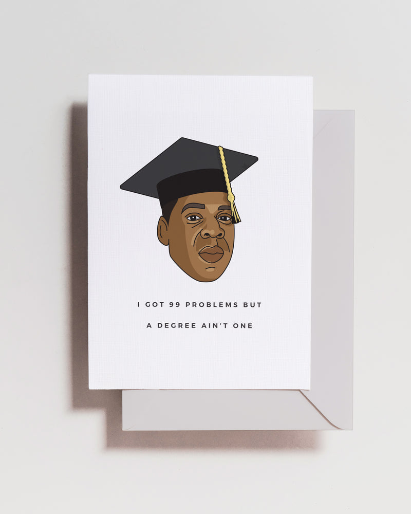 Jay-Z Graduation Card