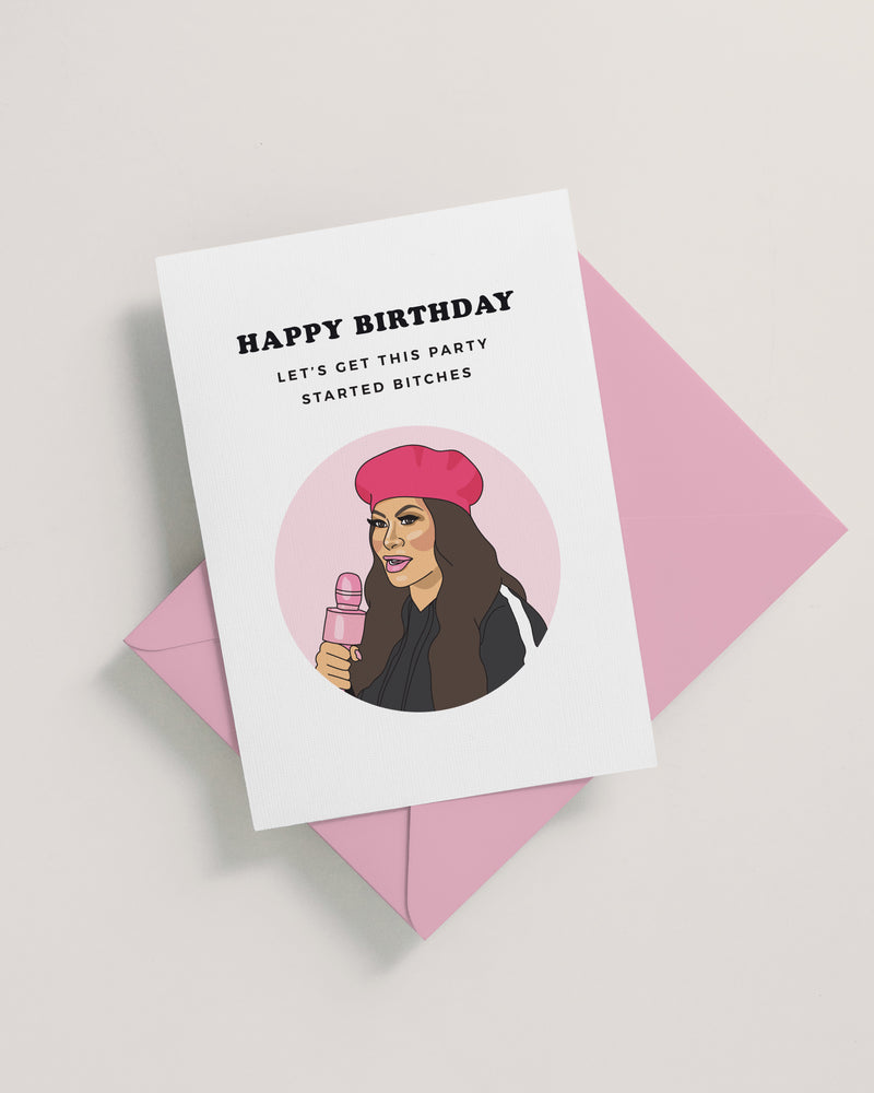 Jen Shah Birthday RHOSLC Card