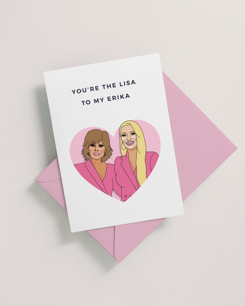 Lisa + Erika Card