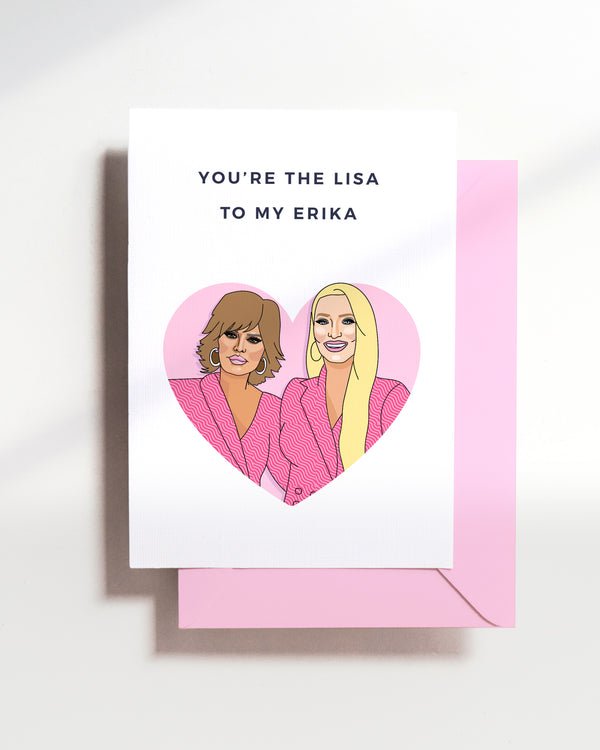Lisa + Erika Card