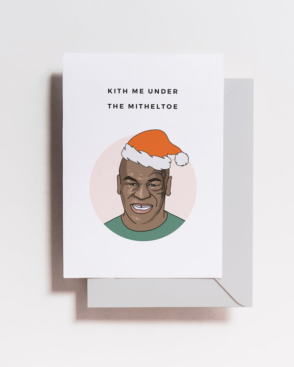Mike Tyson Christmas Card
