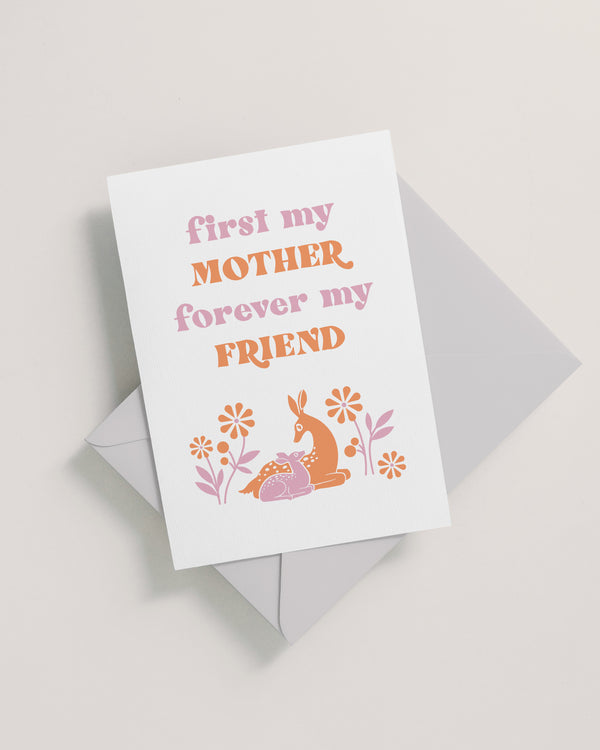 Mom Deer Card