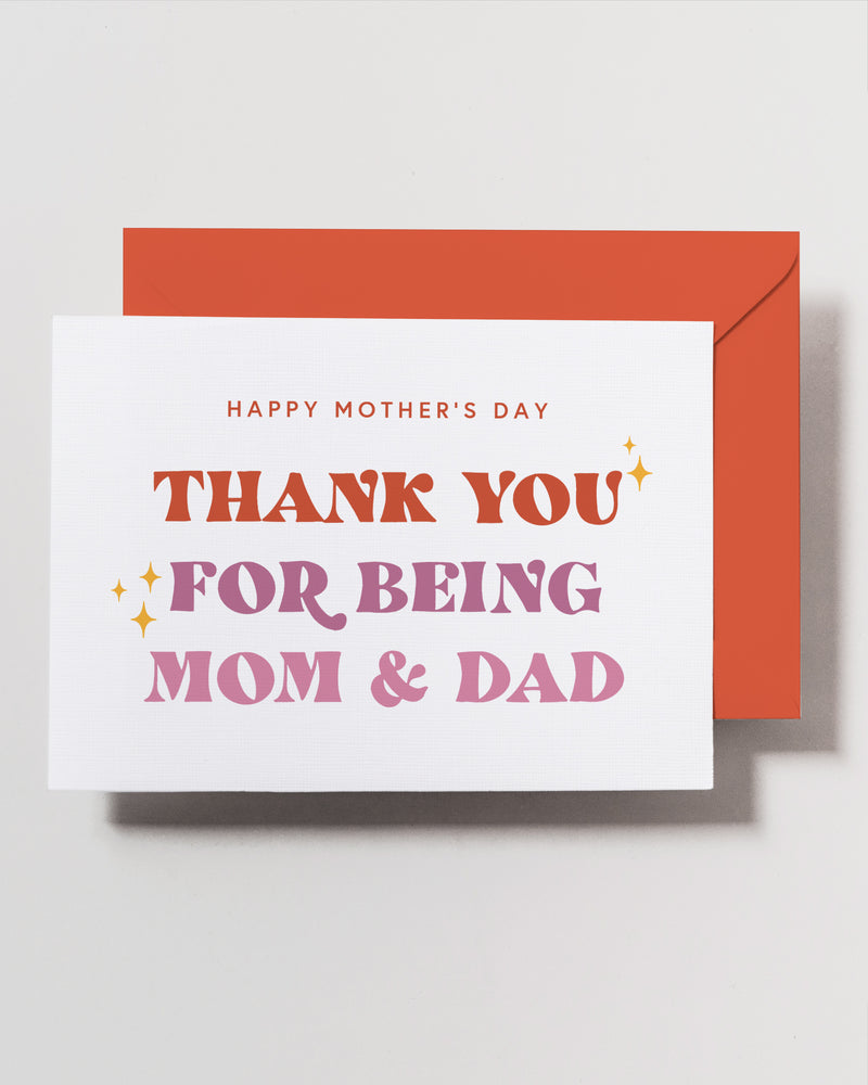 Mom + Dad Card