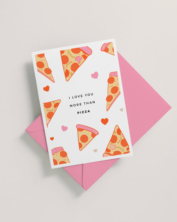 Pizza Love Card