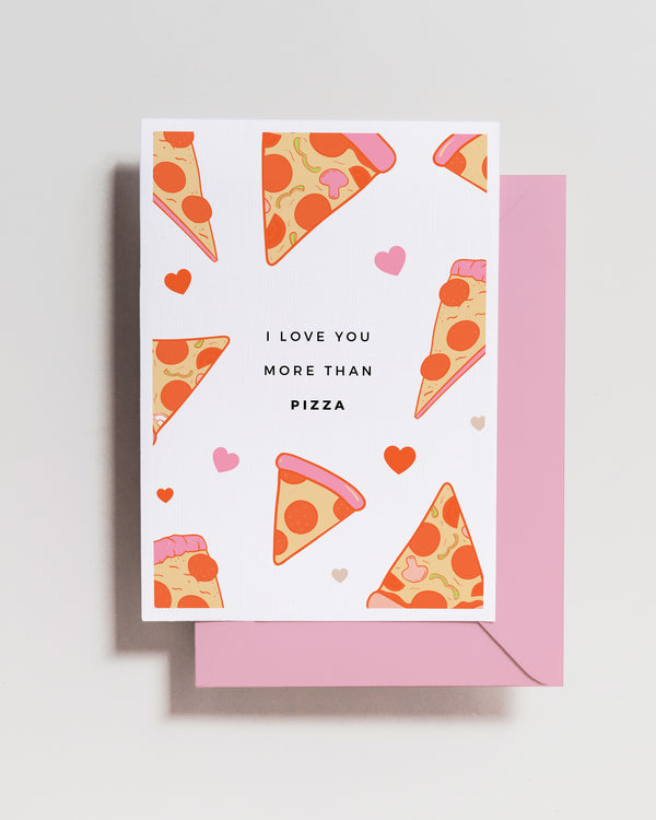 Pizza Love Card