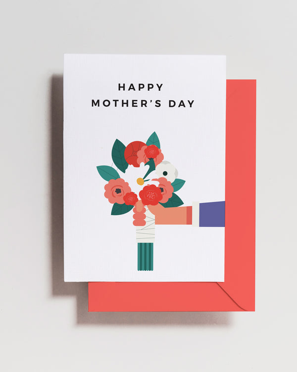 Bouquet Mom Card