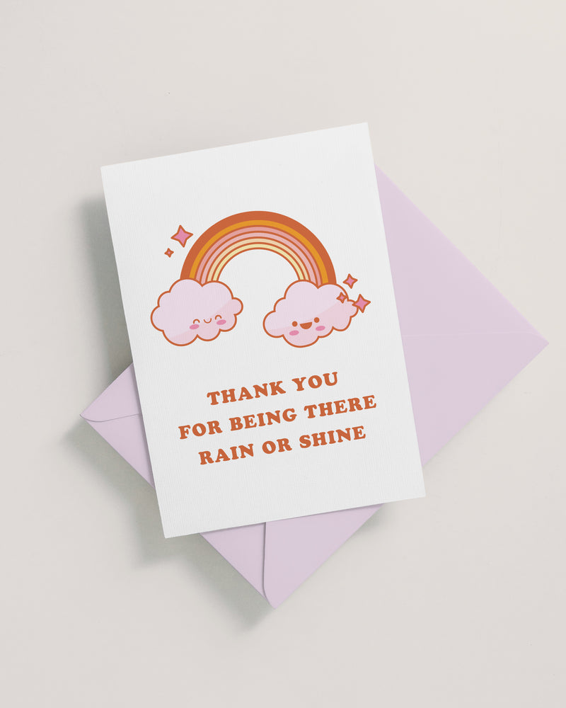 Thank You Rainbow Card