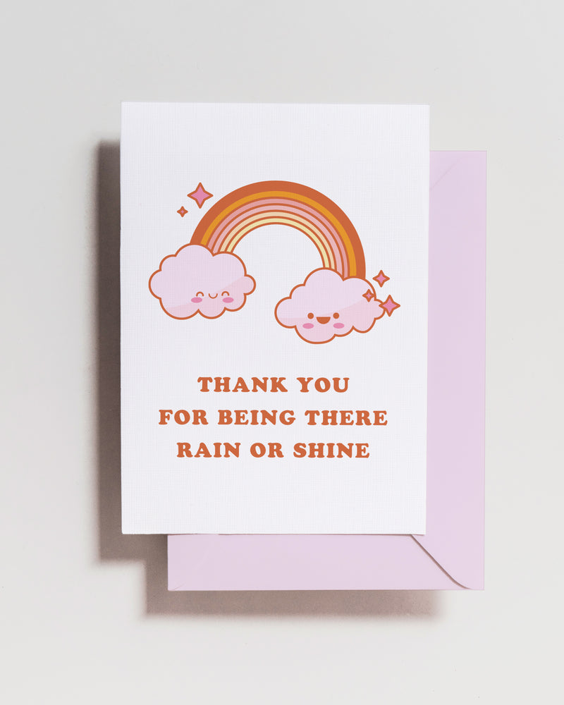 Thank You Rainbow Card