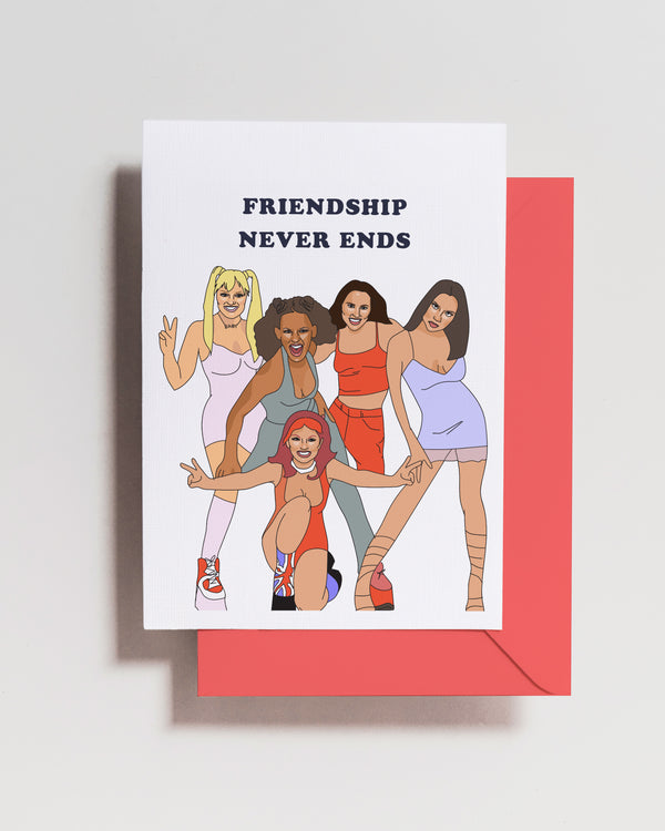 Spice Girls Friendship Card